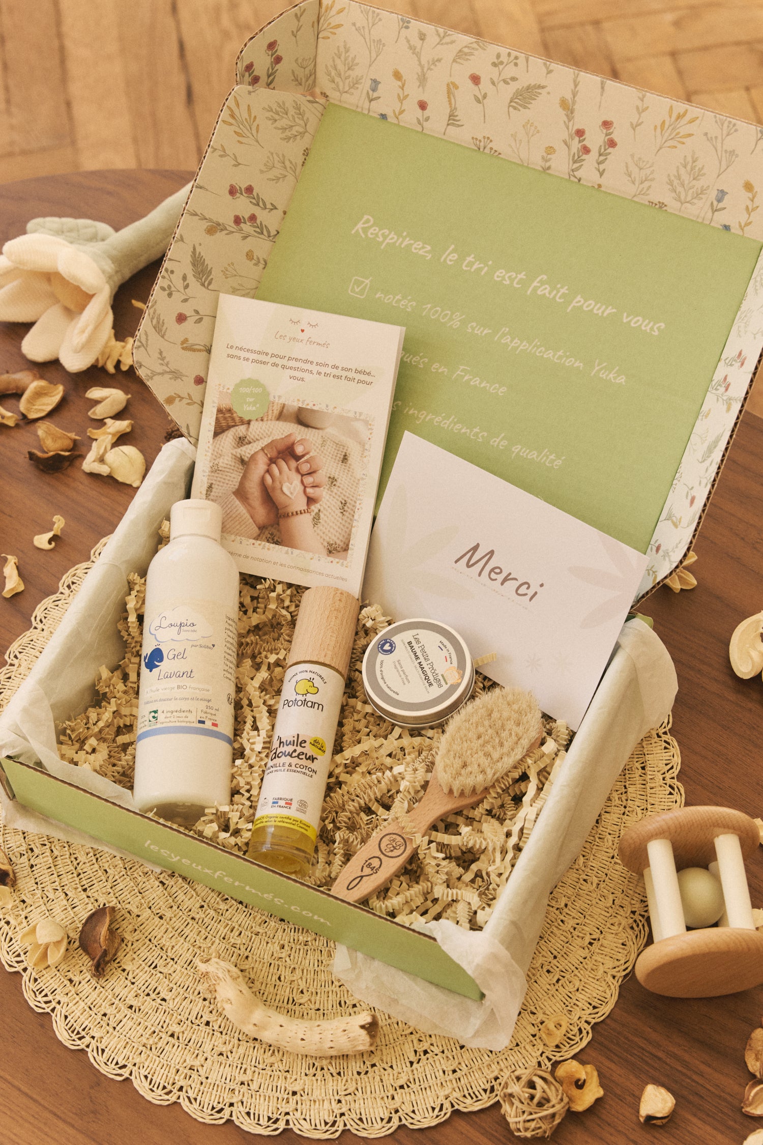 Le coffret de soins des tout-petits